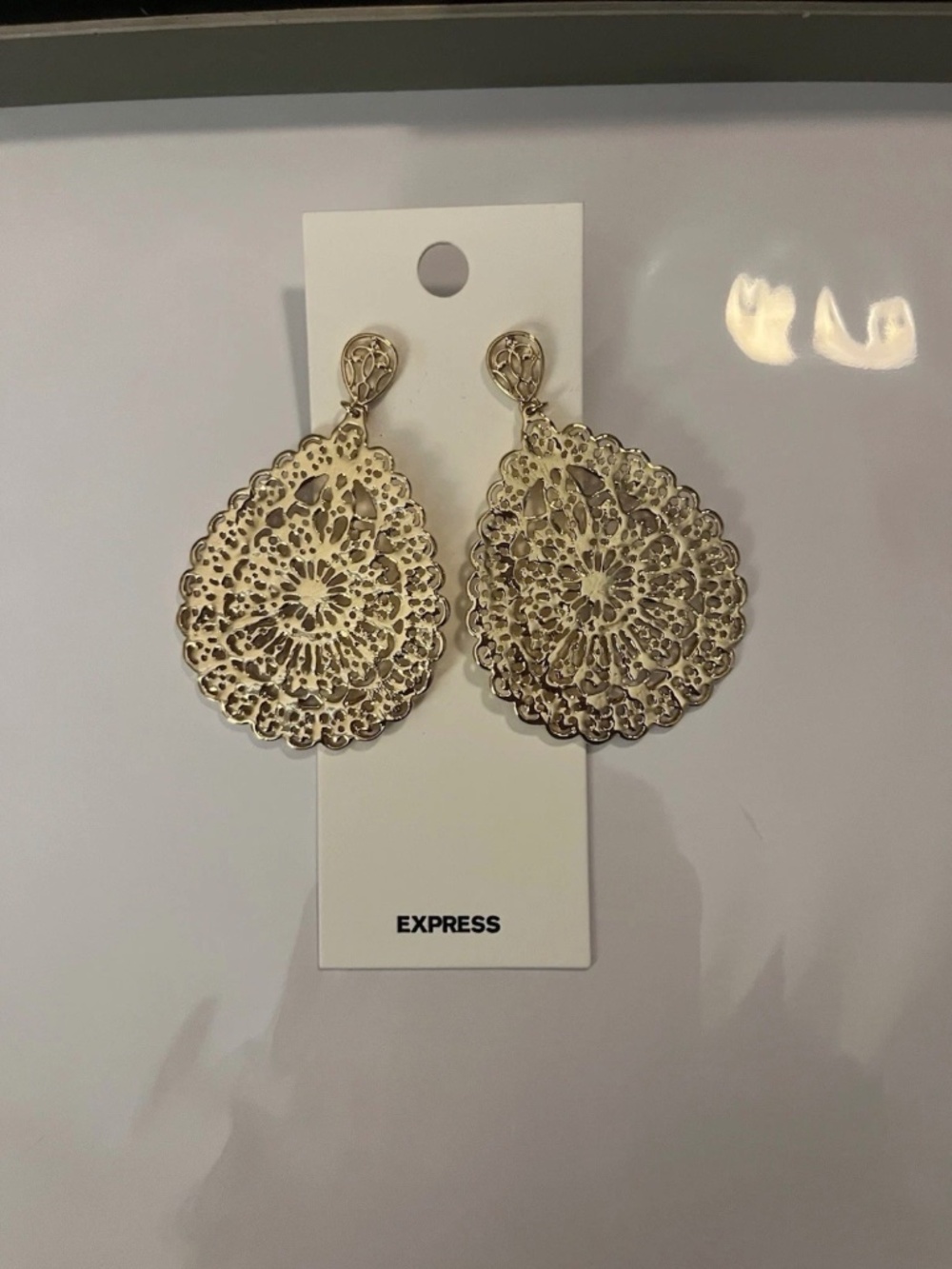 Express Gold Tone Earrings